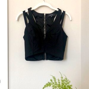 Angl Crop Top
